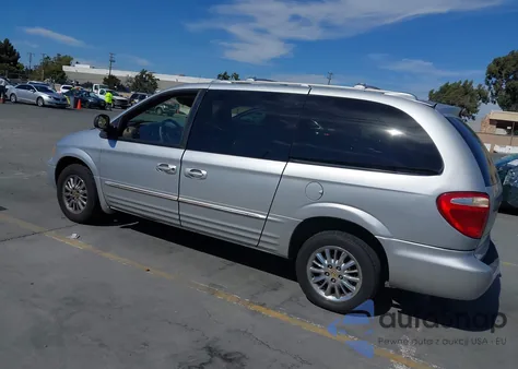 2002 Chrysler Town & Country Limited из США, поврежденный, VIN 2C8GT64L62R683472